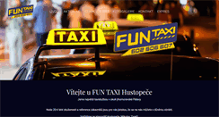 Desktop Screenshot of funtaxi.cz