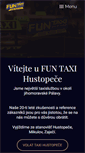 Mobile Screenshot of funtaxi.cz